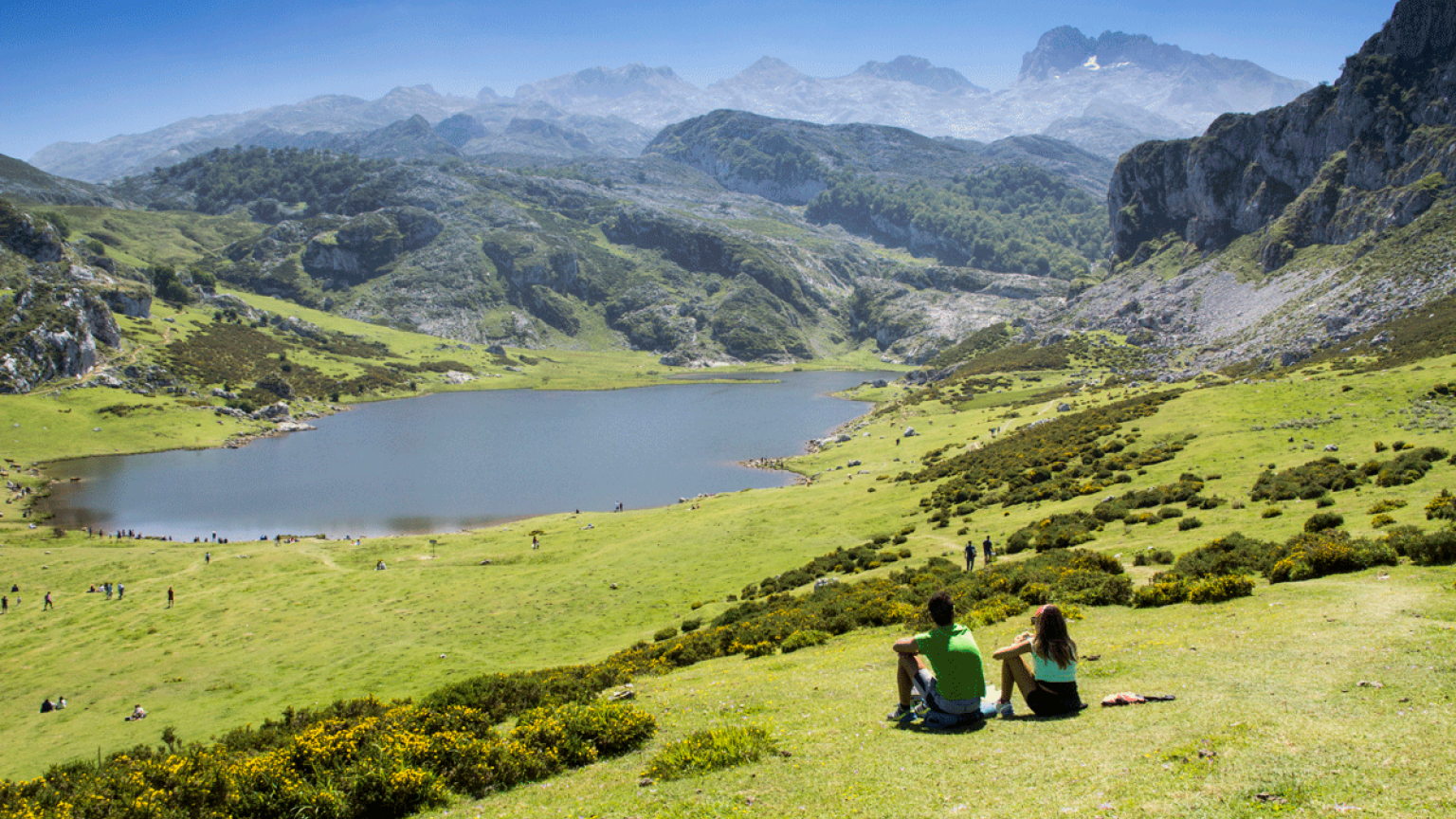 Lago de Covadonga, Asturias. 