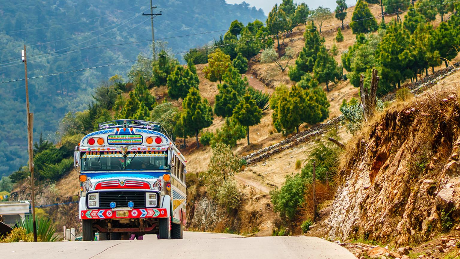 “Chicken bus” de Guatemala 