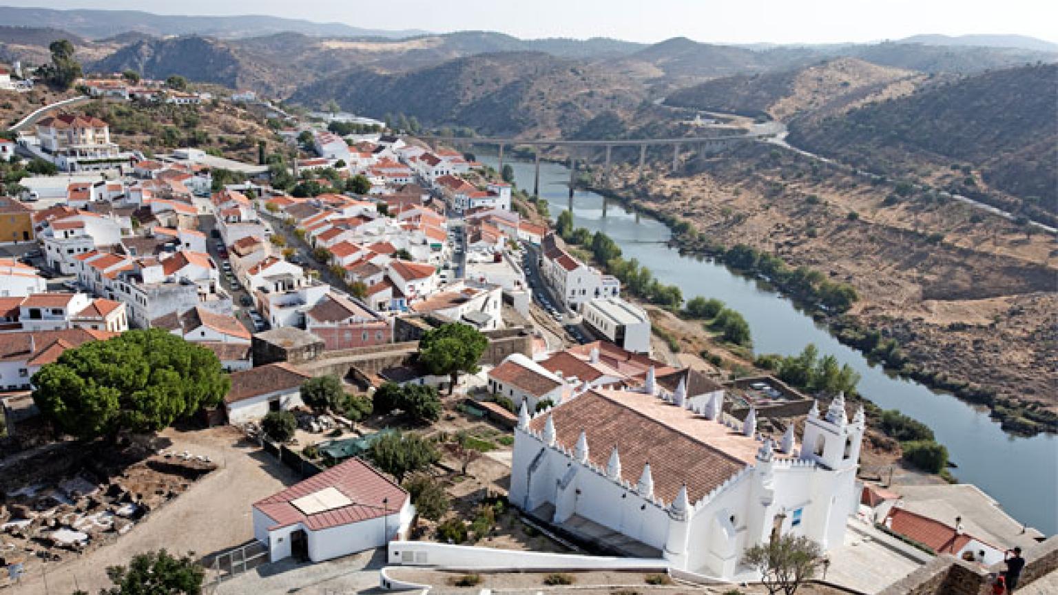 Región de Mértola en Alentejo, Portugal