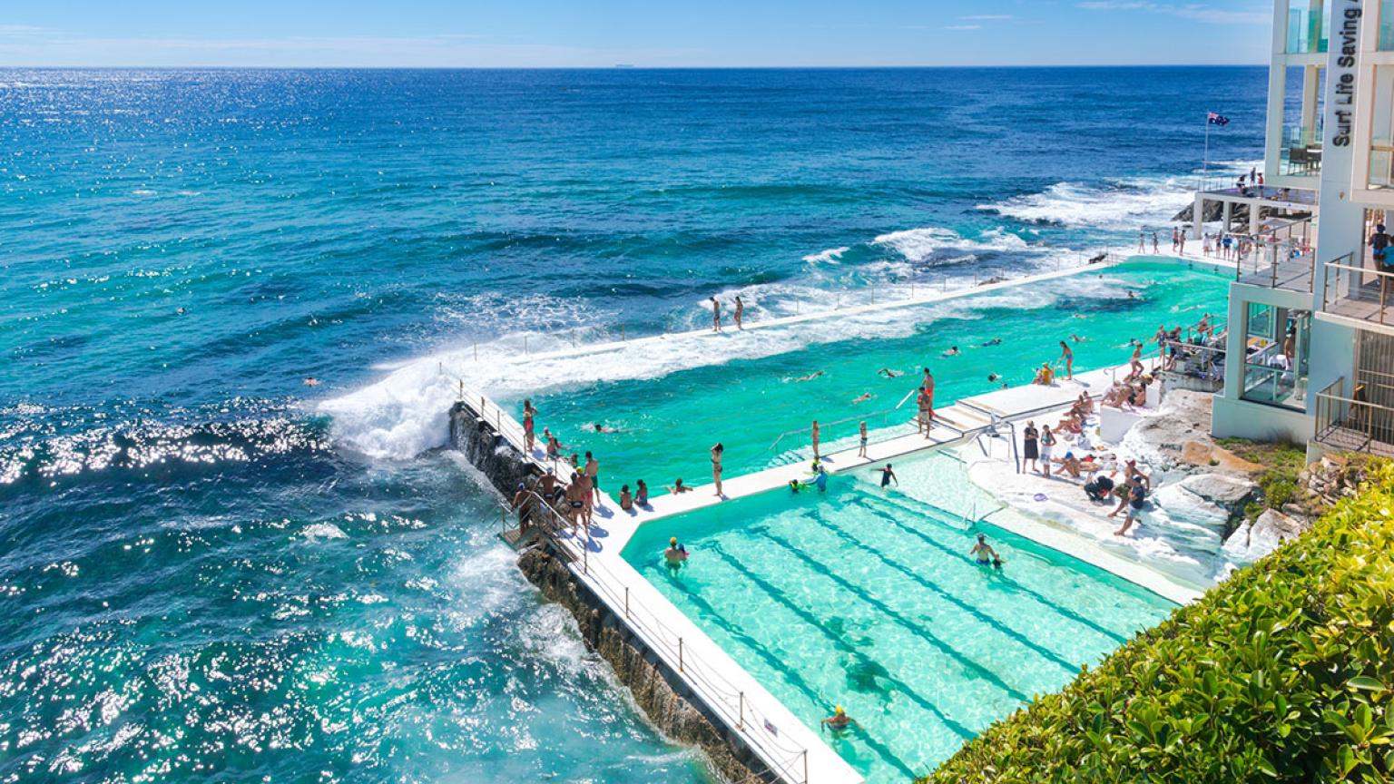 Piscina oceánica, Bondi Icebergs Pool, Sídney, Australia