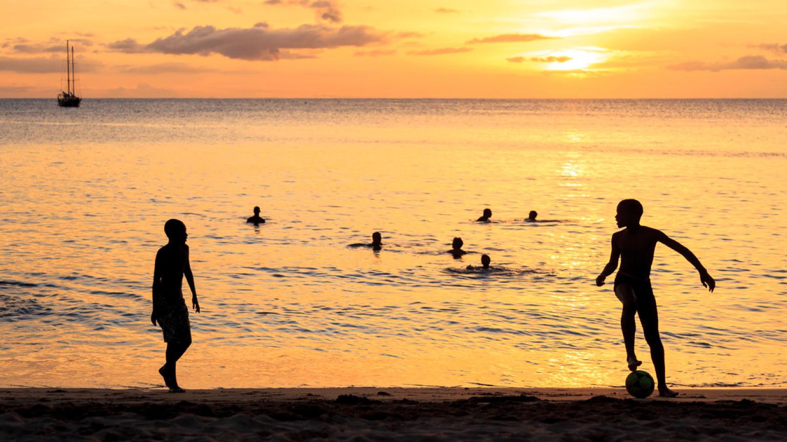 Playa Tarrafal, Isla Santiago, Cabo Verde