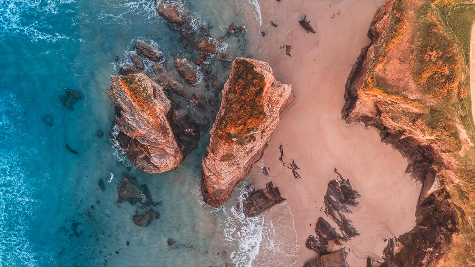 Playa de As Catedrais, Ribadeo, Lugo, Galicia