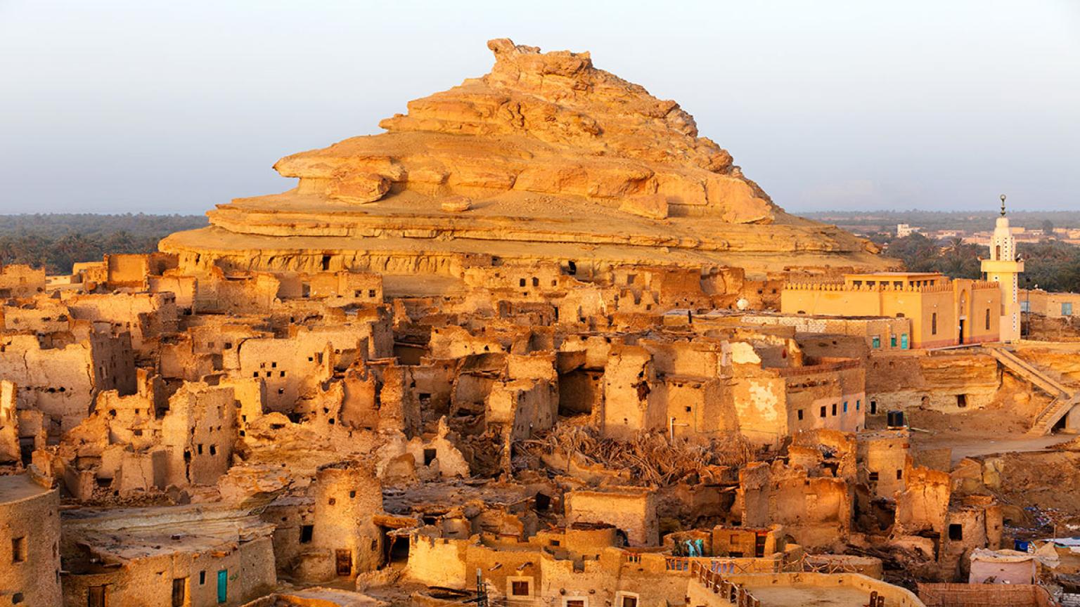 Fortaleza Shali en el Oasis de Siwa 