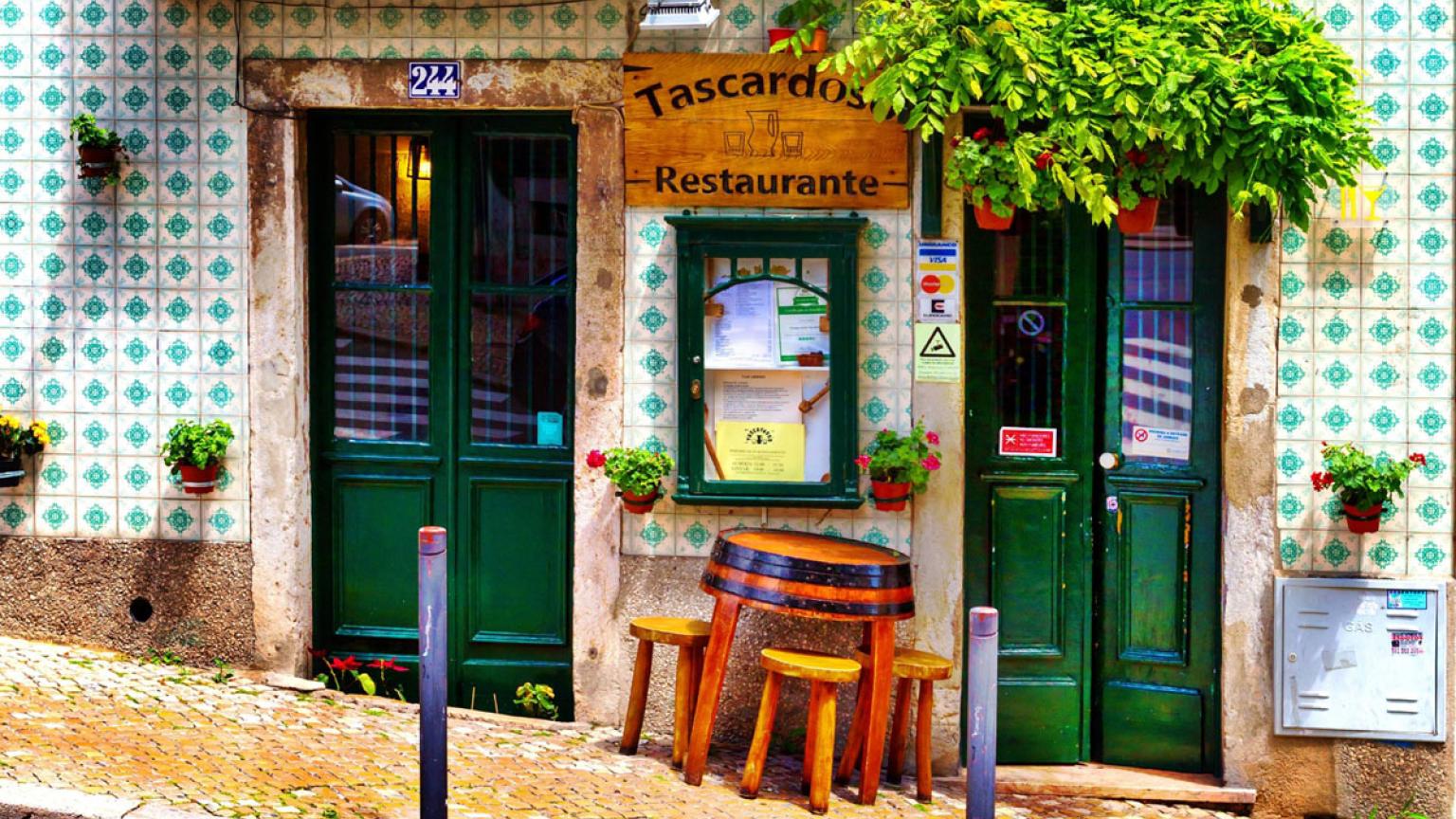 Restaurante en Lisboa, Portugal