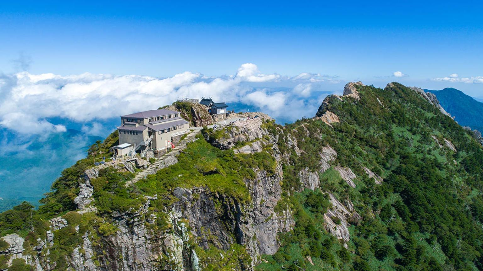 Monte Ishizuchisan, Shikoku