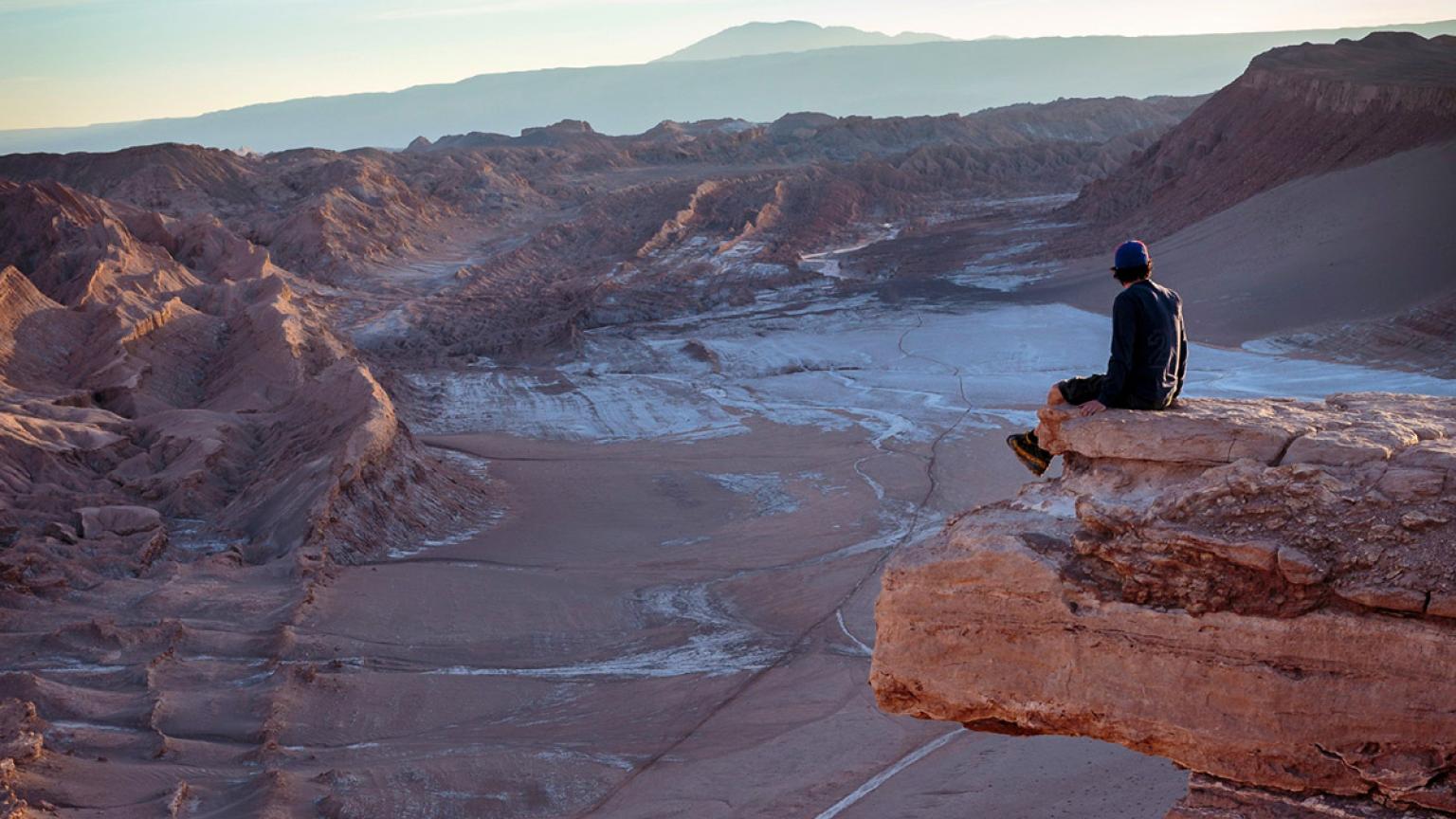 Sudamérica, Chile, Piedra del Coyote en San Pedro de Atacama