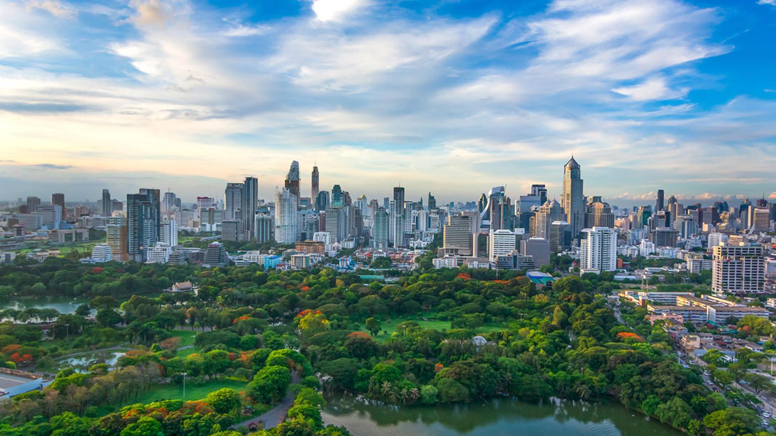 Parque Lumphini, Bangkok, Tailandia