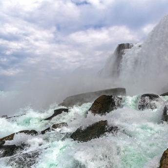 Cataratas del Niágara, costa este de Estados Unidos