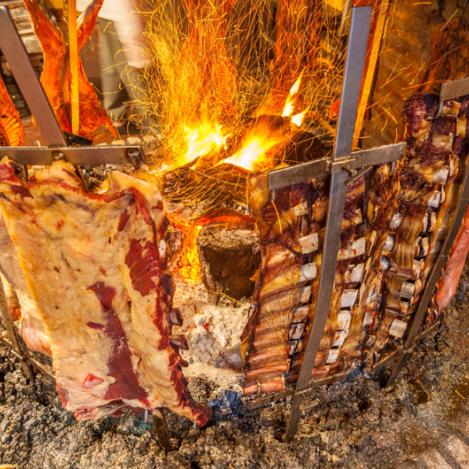 Parrilla de carne, gastronomía de Buenos Aires, Argentina