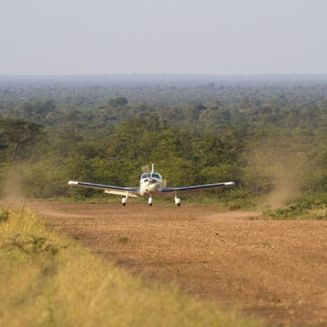 Safaris aéreos, Botsuana