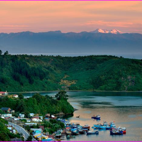 La Región de Los Lagos, Chile