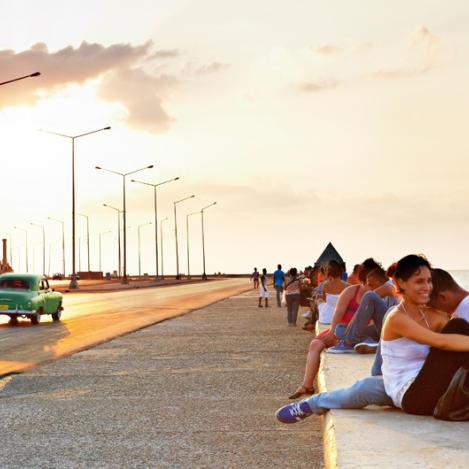 El Malecón de La Habana, Cuba