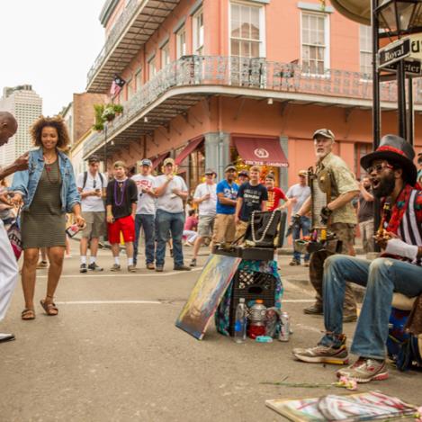 Frenchquarter, Nueva Orleans, Costa este de Estados Unidos