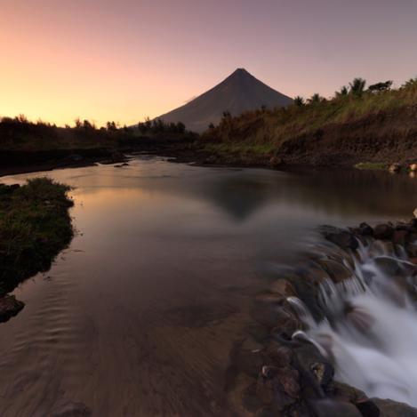 Volcán Mayon, Bícol, Filipinas