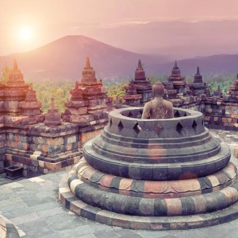 Borobudur, Indonesia