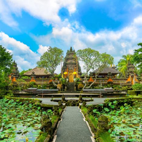 Templo Pura Taman, Ubud, Indonesia