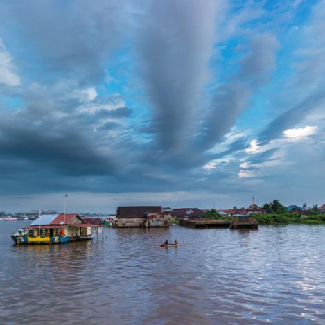 Río Kapuas, Indonesia