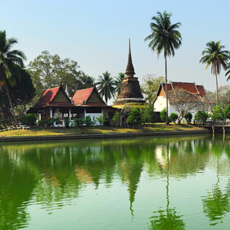 Parque Histórico de Sukhotai, Tailandia