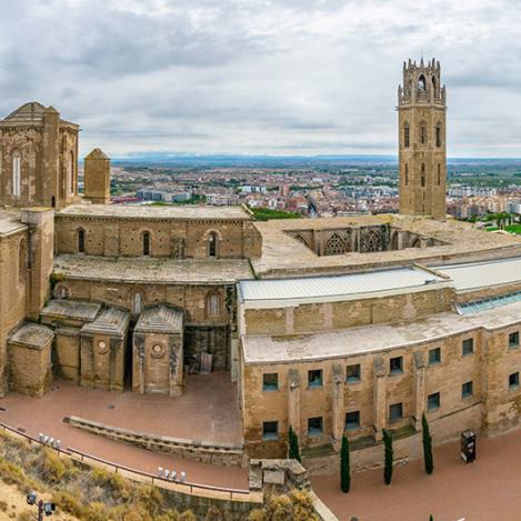 Seu Vella de Lleida, Cataluña, España