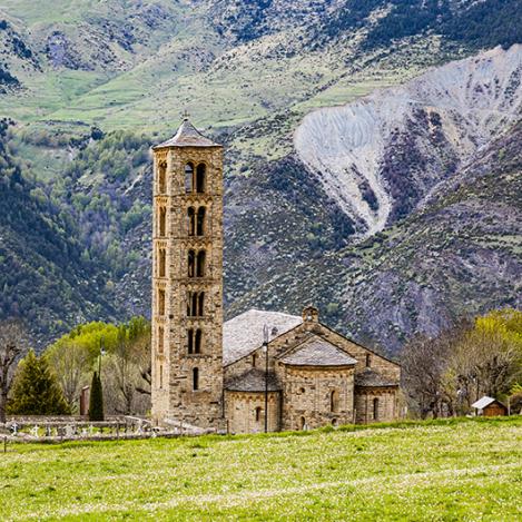 Iglesia románica de Boí, Vall de Boí, Cataluña, España