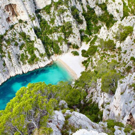 Calanque d'En Vau, Les Calanques, Provenza y la Costa Azul, Francia