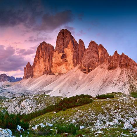 Tre Cime di Lavaredo, Dolomitas, Italia