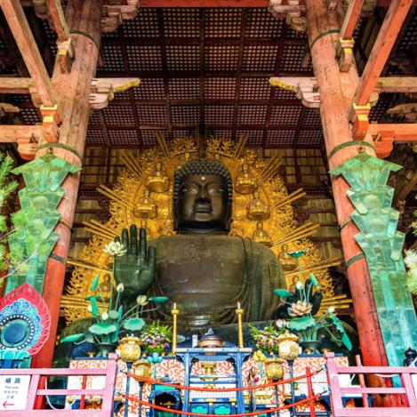 Daibutsu (Gran Buda) de Nara, Japón