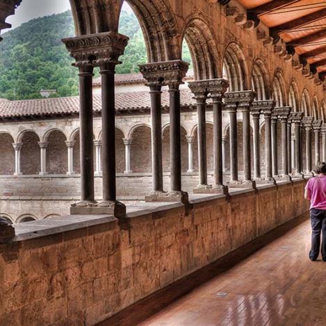 Monasterio de Santa Maria de Ripoll, Cataluña, España