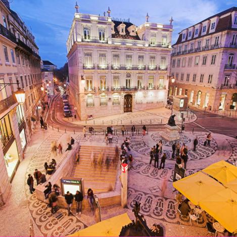 Lisboa de noche, Portugal