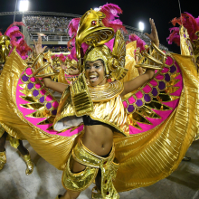 Vivir el Carnaval de Río debería estar en la lista de todos como una de las mejores cosas que hacer en Brasil. © A.PAES / Shutterstock