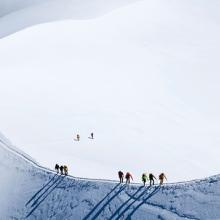  La primera ascensión al Mont Blanc, Francia