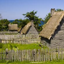 Las casas de Plimoth Plantation, Estados Unidos