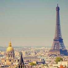 Vista general de París, Francia