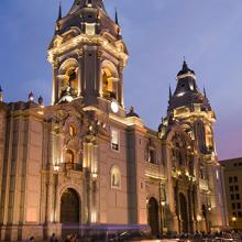 Plaza de Armas en Lima, Perú