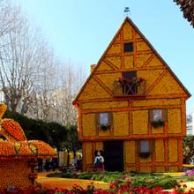 Fête du citron, Menton, Francia