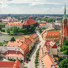 Vista de Breslavia, Polonia