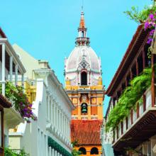 Cartagena, en la costa caribeña de Colombia, tesoro de la arquitectura colonial