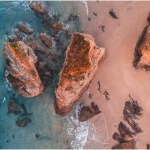 Playa de As Catedrais, Ribadeo, Lugo, Galicia