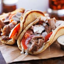 Gastronomía de Grecia: gyros