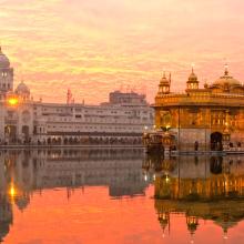 Templo Dorado de Amristar, Punjab, India