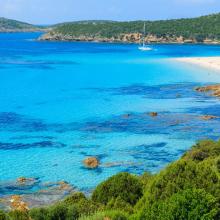 Playa de Cerdeña, Italia