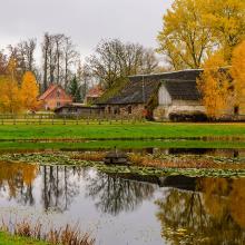 Parque Nacional Gauja, Letonia, en octubre