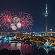 Modernidad fusionada con tradición perfilan el ‘skyline’ de Macao entre luces y rascacielos