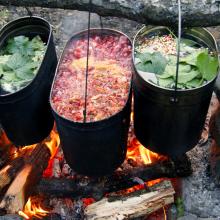 Gastronomía rusa, Siberia, Rusia