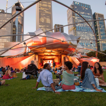 Concierto en Millenium Park.