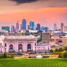 Vista de Kansas City con Union Station. Sean Pavone/Shutterstock ©