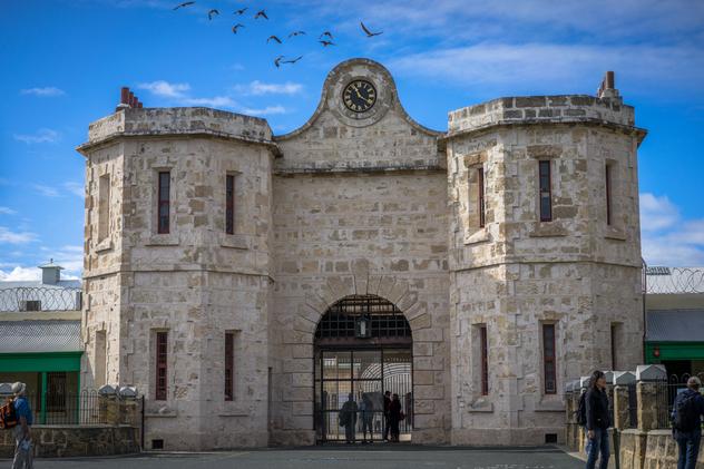 Entrada a la prisión de Fremantle. ©Joshua Hawley/Shutterstock