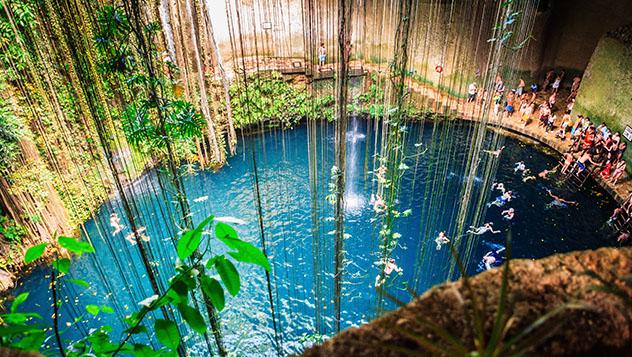 Cenote en Yucatán