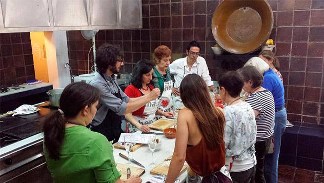 Cocina piamontesa en el Instituto Italiano