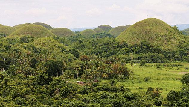 Colinas de Chocolate, en Bohol, Filipinas